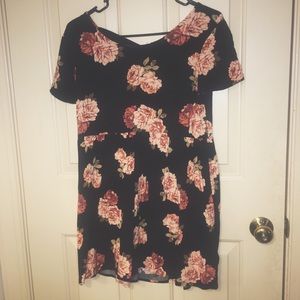 Forever 21 Floral Babydoll Dress